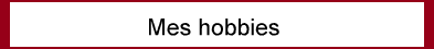 Mes hobbies